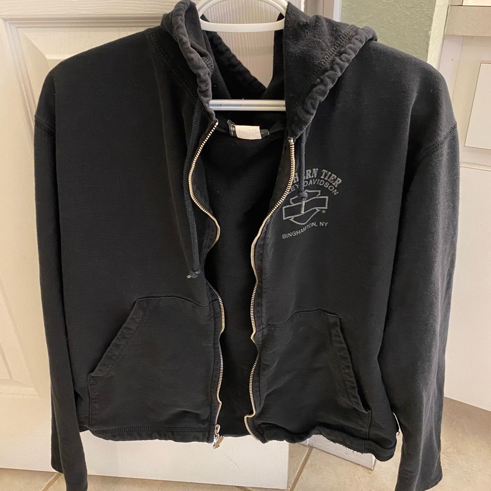 Harley-Davidson women’s zip up hoodie. Size 2X